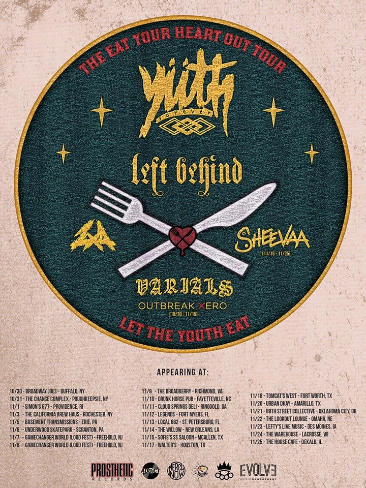 Yuth Forever - The Eat Your Heart Out Tour - poster