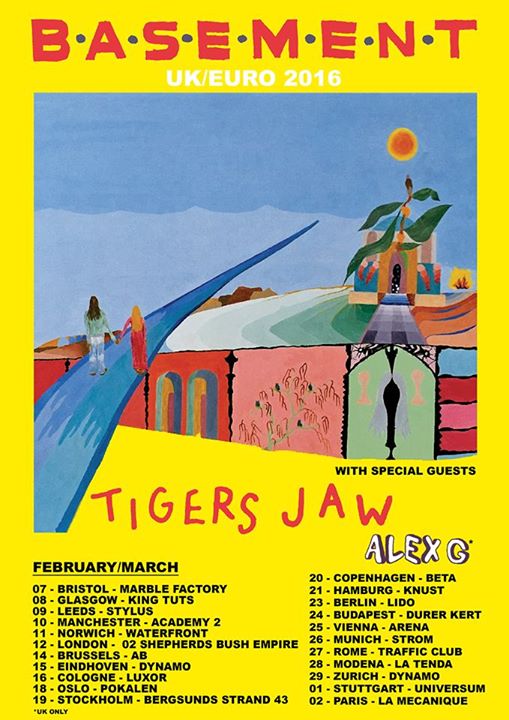 Basement - UK Euro 2016 Tour - Poster