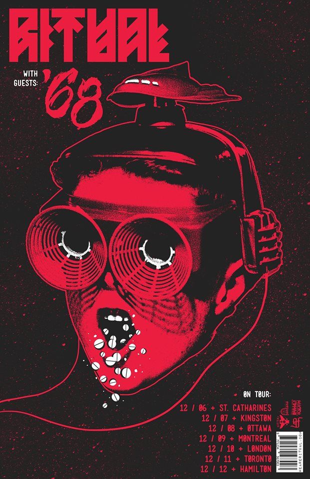 Ritual - December Canadian Tour - Poster