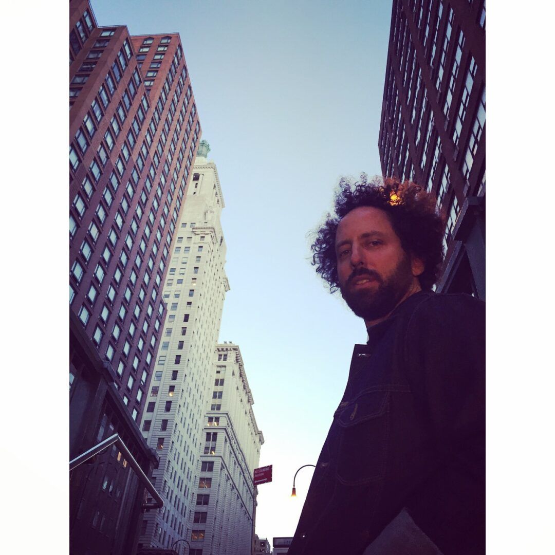 Erik exploring NY