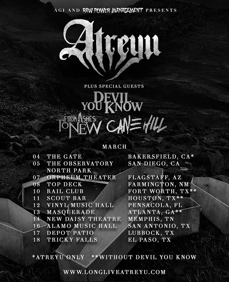 Atreyu - Winter Tour