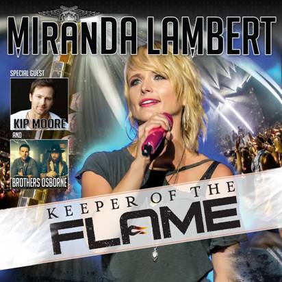 Miranda Lambert - Keeper of the Flame 2016 U.S. Tour - 2016 Tour Poster