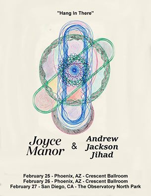 Joyce Manor + Andrew Jackson Jihad - US mini-tour - poster