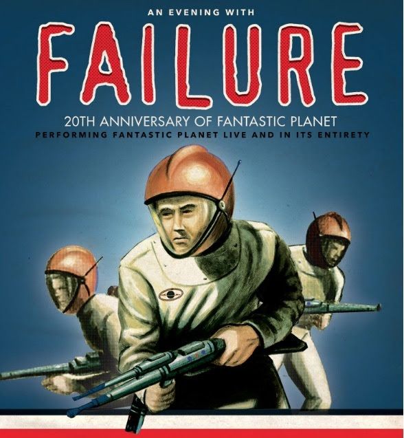 Failure - U.S. Fantastic Planet 20th Anniversary Tour - 2016 Tour Poster
