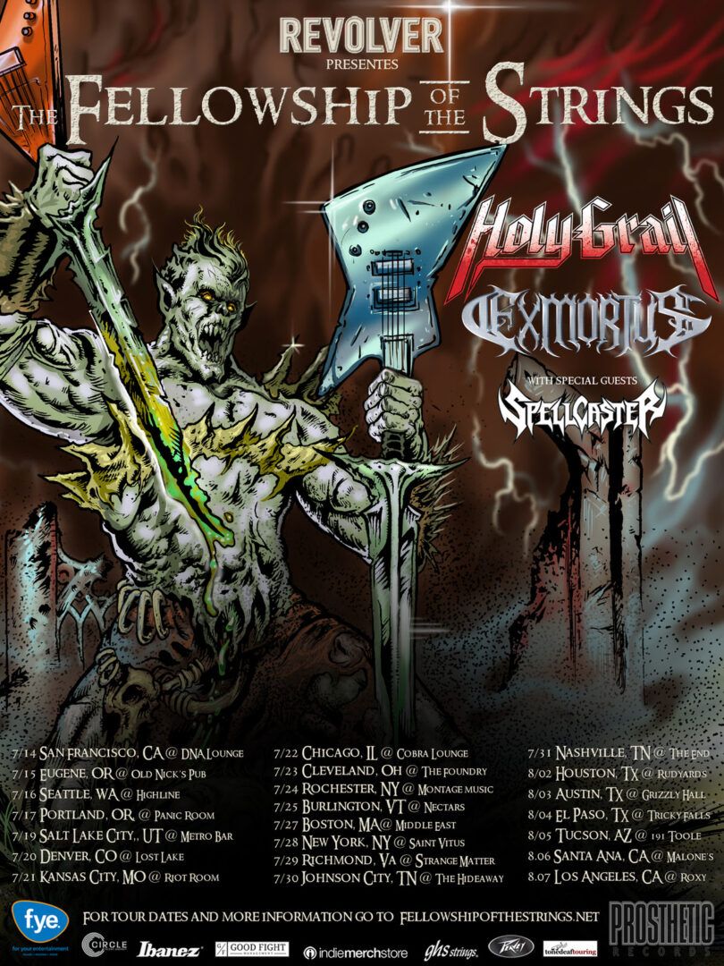 Holy Grail - Fellowship of the Strings Tour - poster