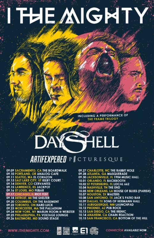 I The Mighty - U.S. Fall Tour - poster