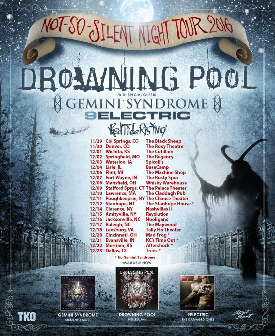 drowning-pool-u-s-not-so-silent-night-tour-2016-tour-poster