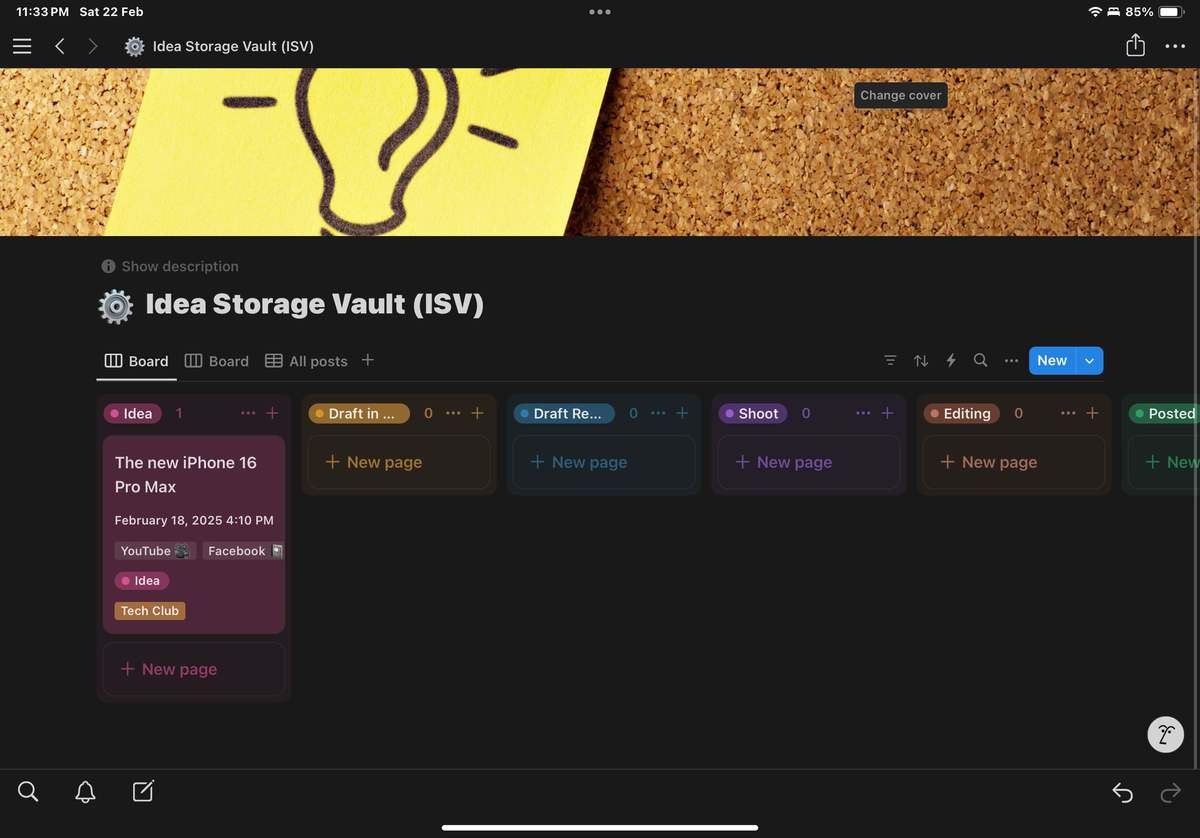 Idea Storage Vault