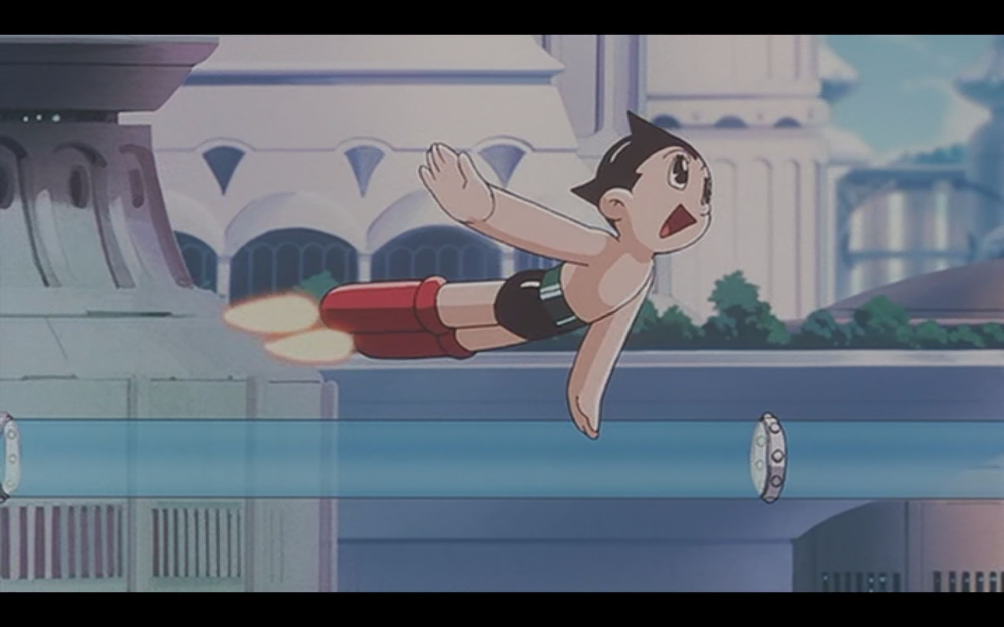 astro boy flies