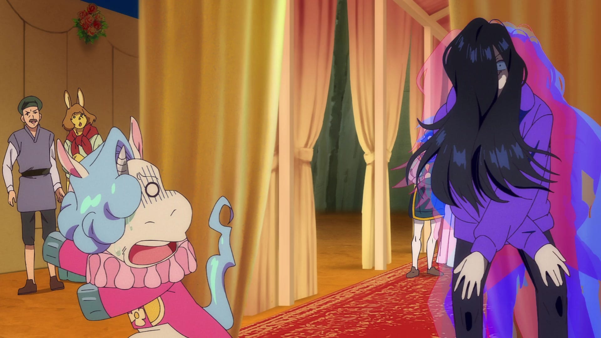 natsuko shocks unio by breaking into a dance