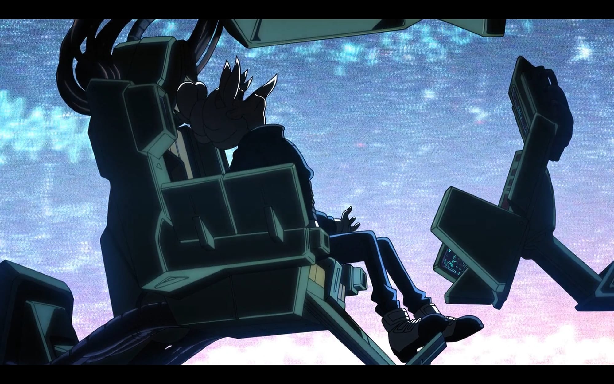 deux screams inside the cockpit of the psycho gundam