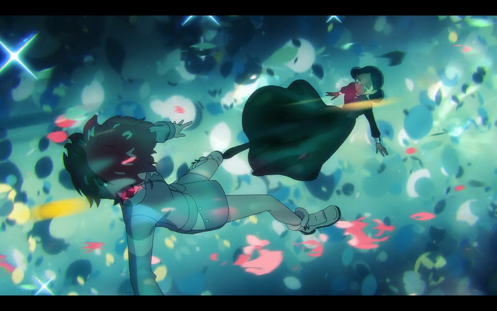 machu and lalah percieve one another through the kira kira