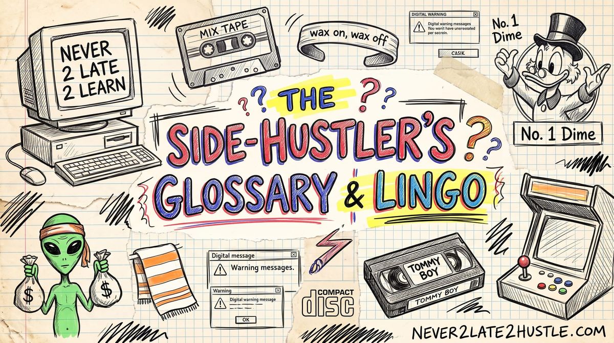 Side Hustler's Glossary and Lingo