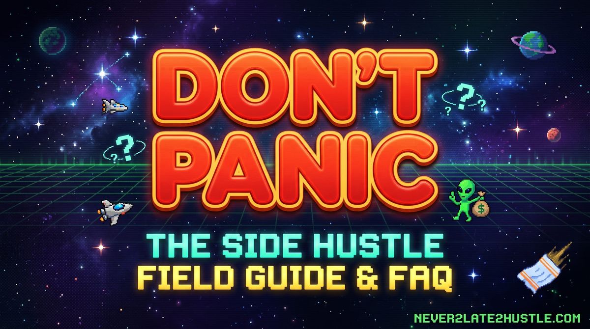 Don't Panic: The Side Hustle Field Guide & FAQ
