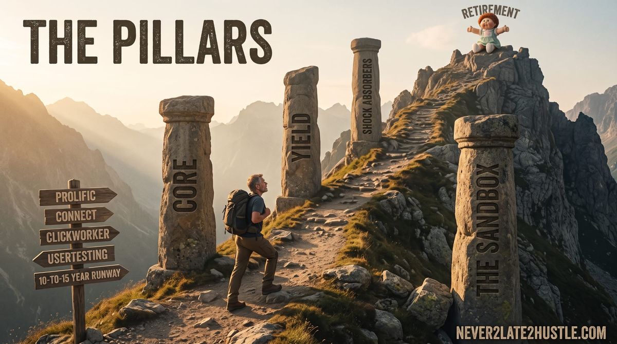 The Pillars: Turning Side-Hustle Money Into a Gen X Retirement Plan