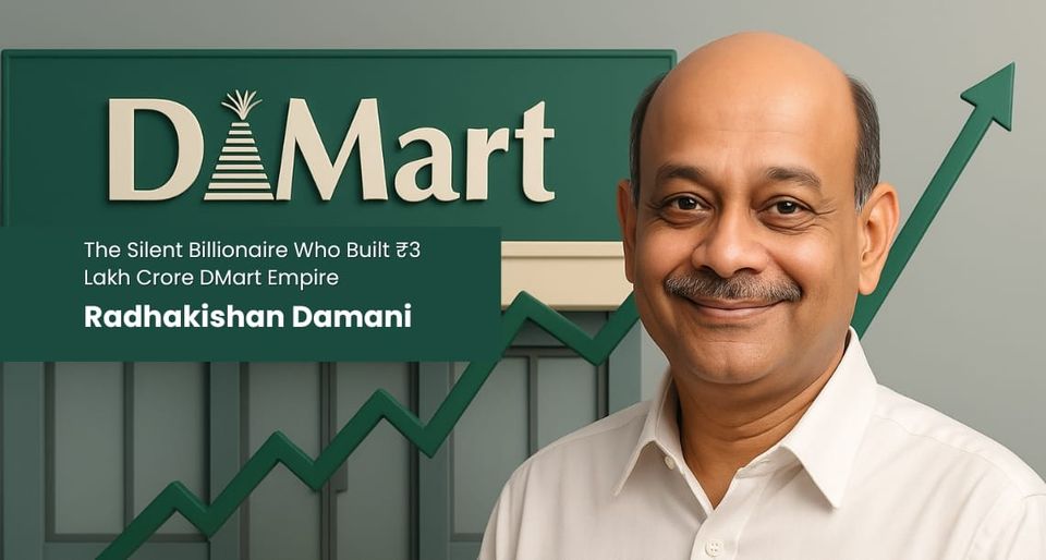 Radhakishan Damani: The Silent Billionaire Who Built ₹3 Lakh Crore DMart Empire