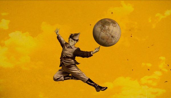 Still from Gorillaz' "Happy Dictator" video