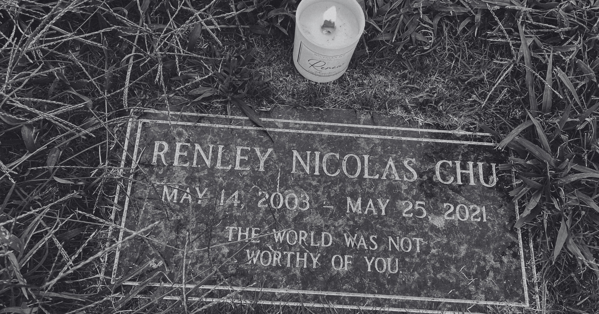 This is the fourth year since your son died