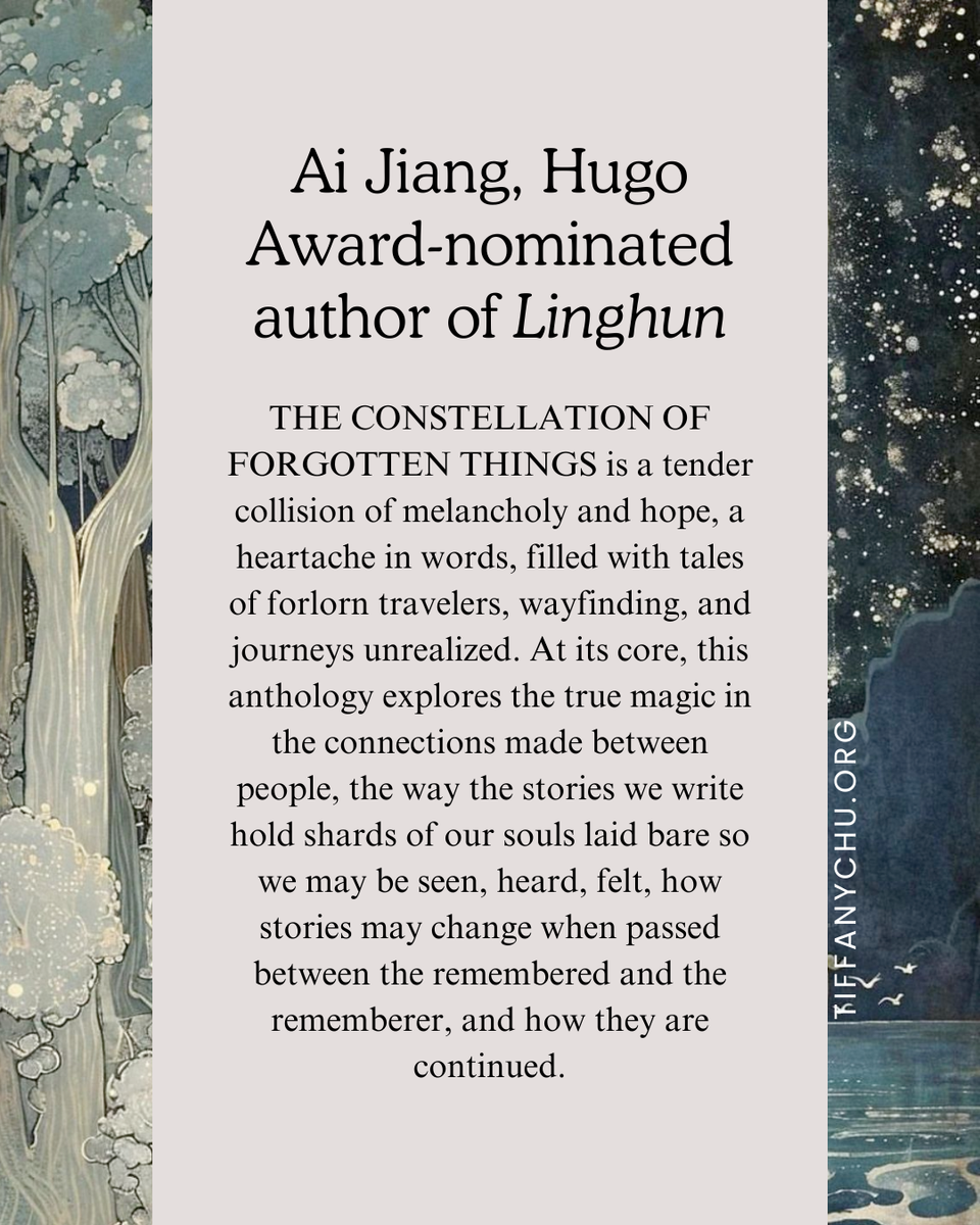 Got the first blurbs from Ai Jiang and Heidi Wong for my upcoming book, and I’m in tears.