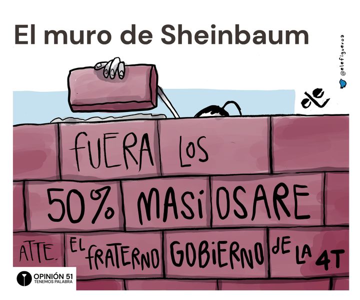 El muro de Sheinbaum