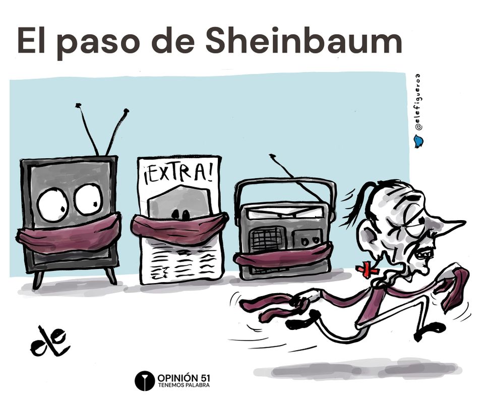 El paso de Sheinbaum
