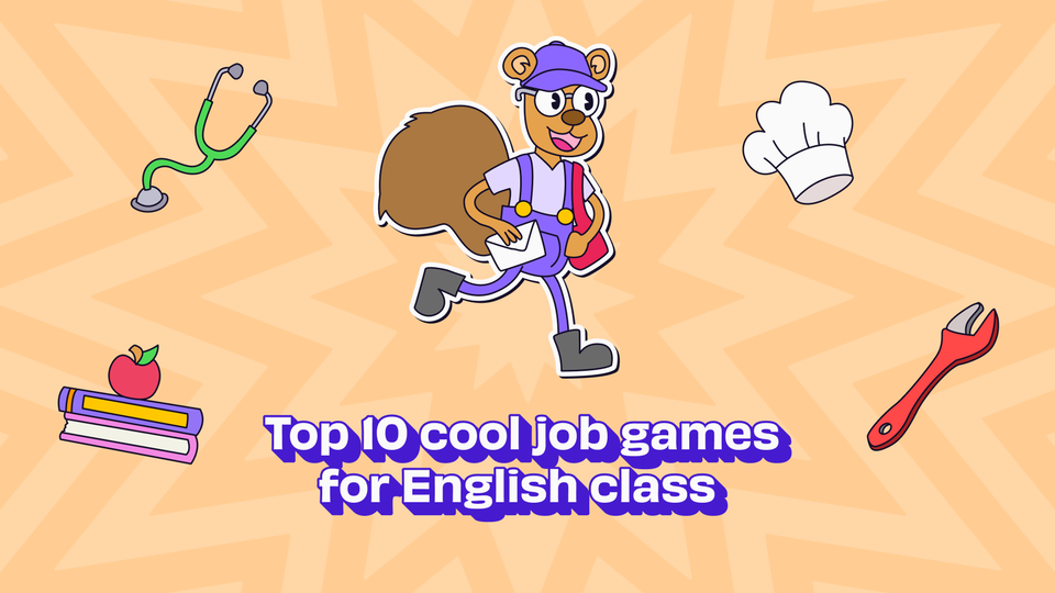 Top 10 Cool Job Games for English Class
