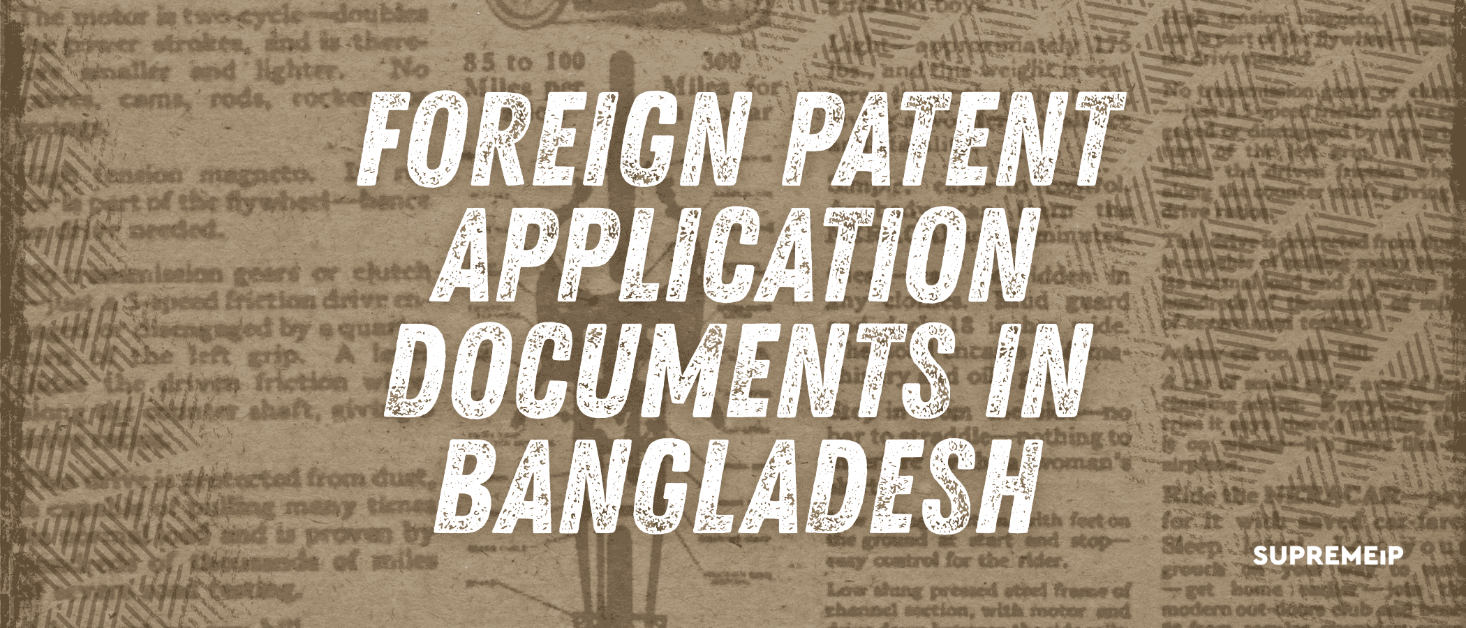 Foreign Patent Application Documents in Bangladesh