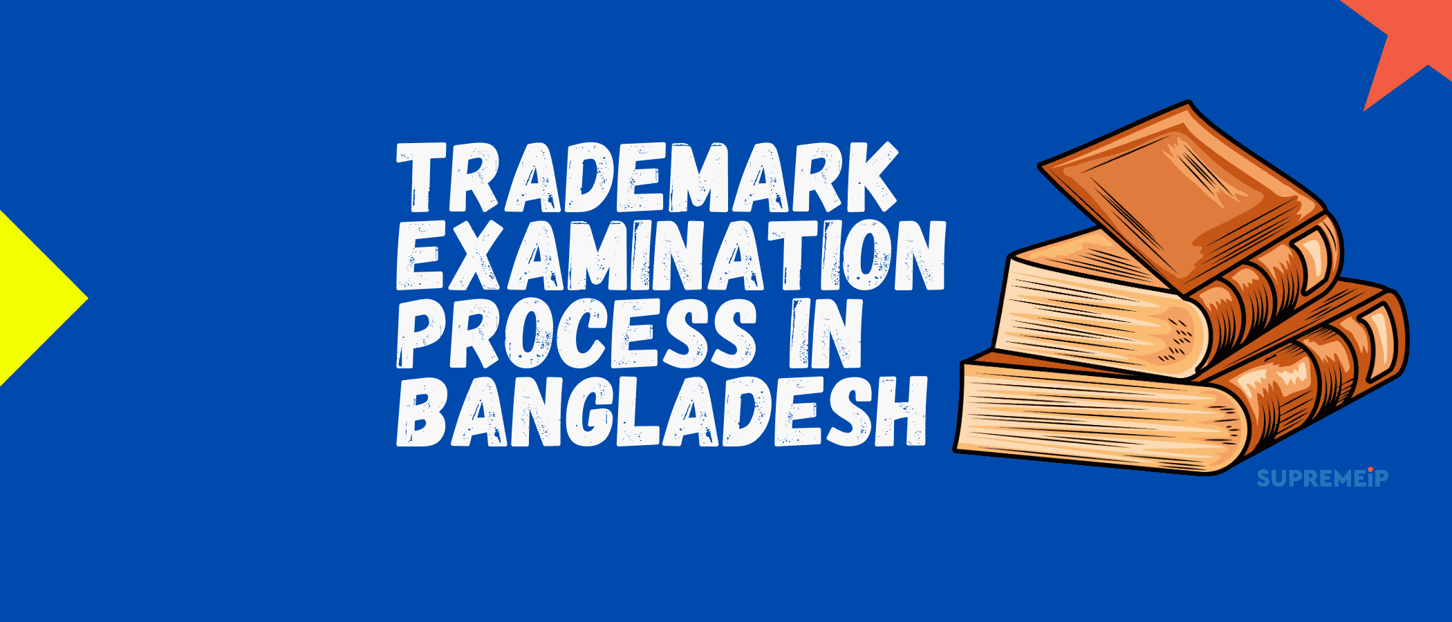 Step by step trademark examination process in Bangladesh with office action and objection response.