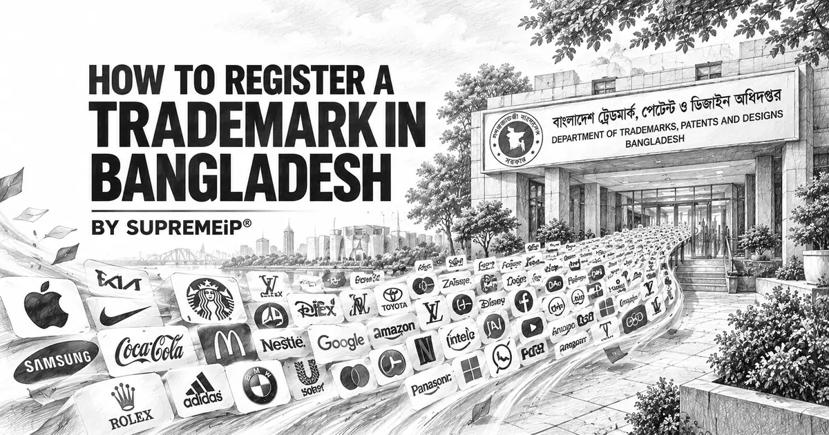 How to Register a Trademark in Bangladesh? SUPREMEiP®