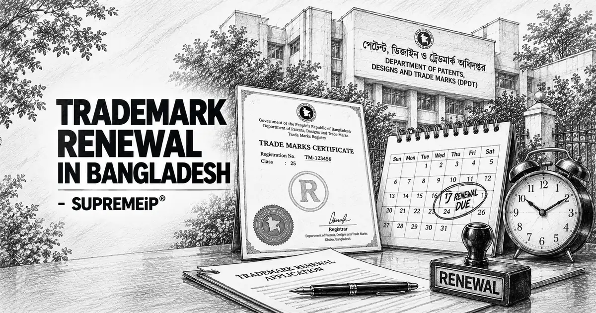 Trademark Renewal in Bangladesh: Cost & Guide | SUPREMEiP®