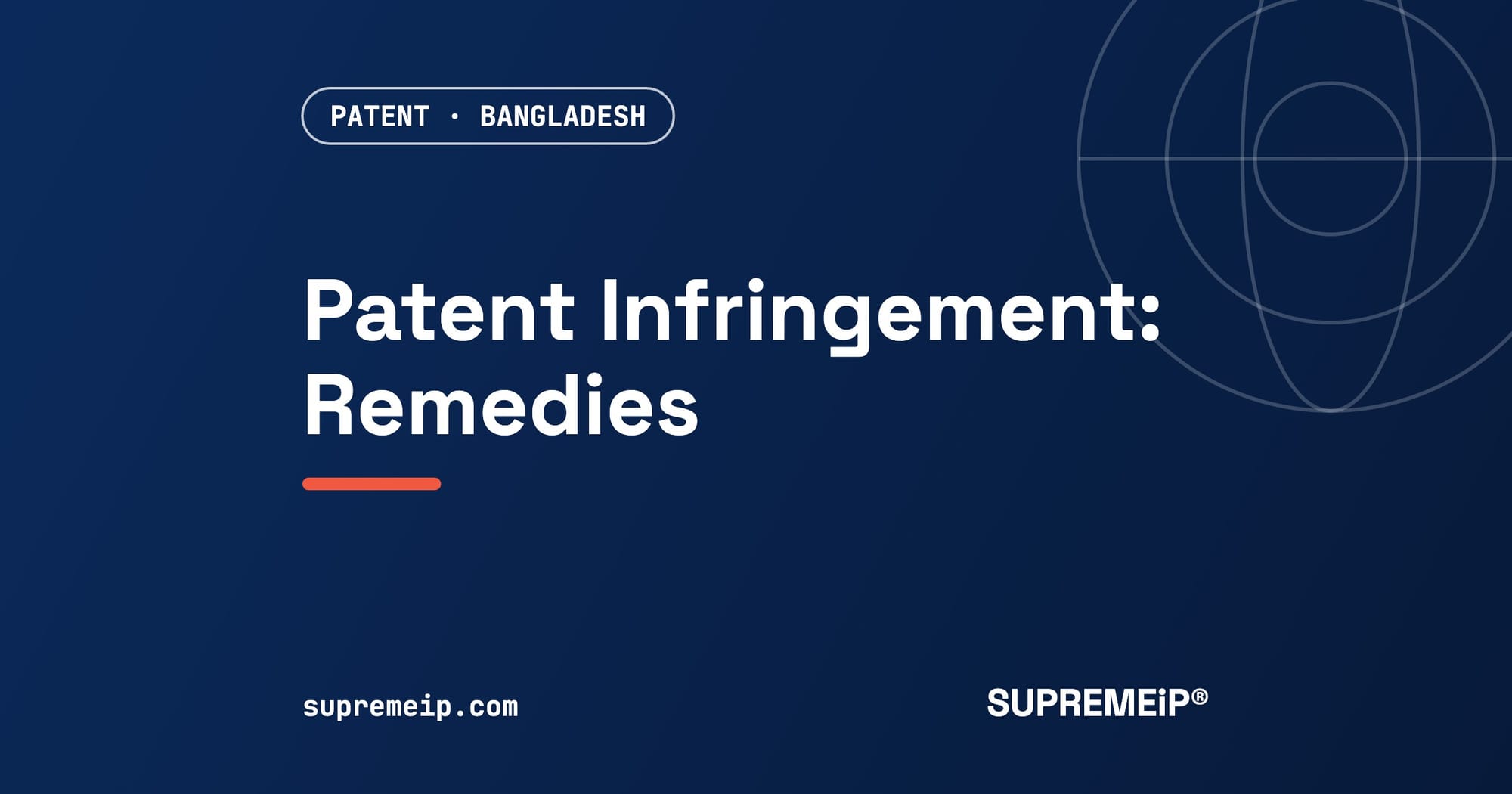 Patent Infringement in Bangladesh: Courts, Injunctions and Remedies