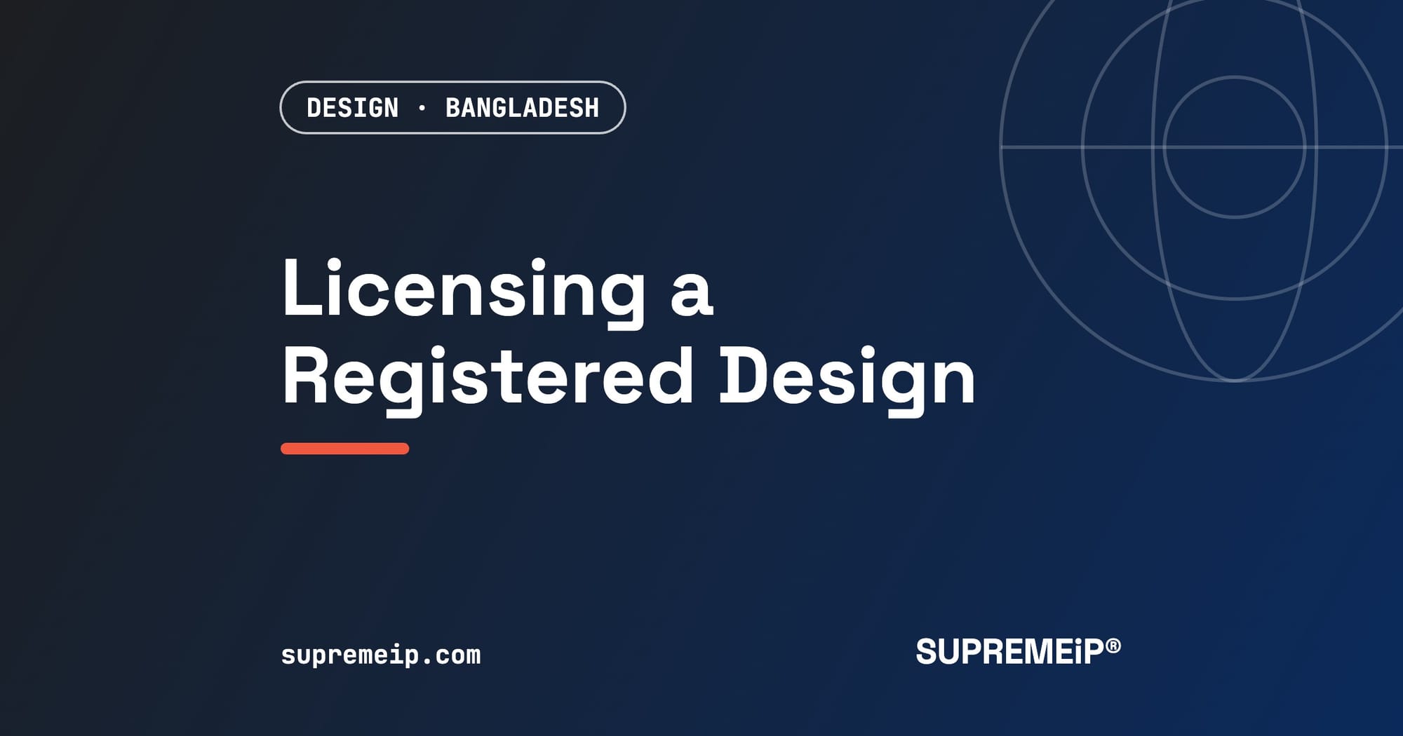 Licensing a Registered Industrial Design in Bangladesh