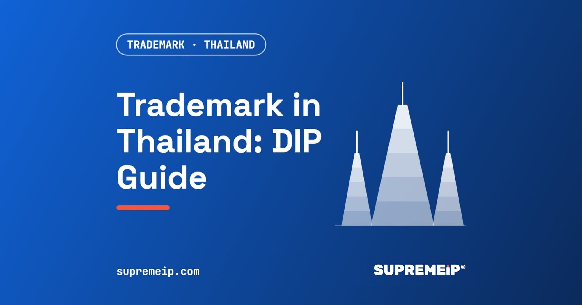 Trademark registration in Thailand guide by SUPREMEiP®