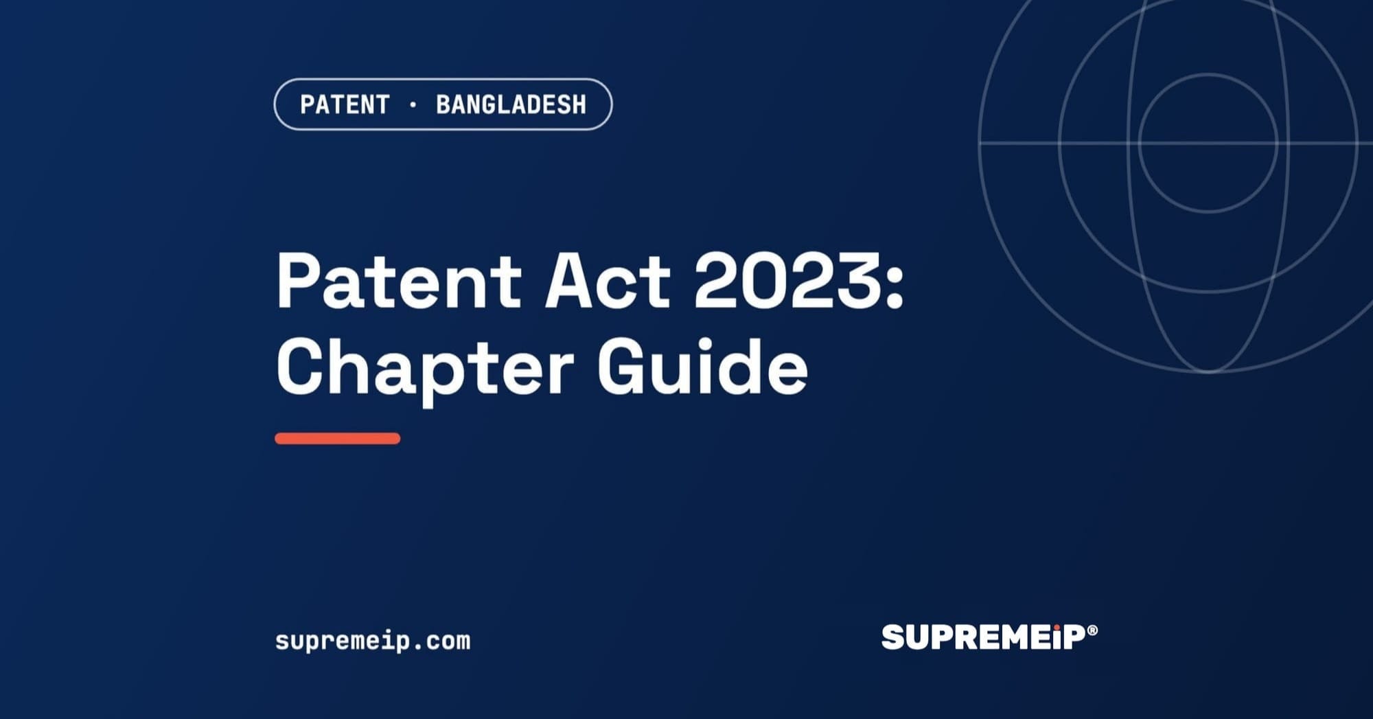 Bangladesh Patent Act 2023: Overview and Chapter Guide