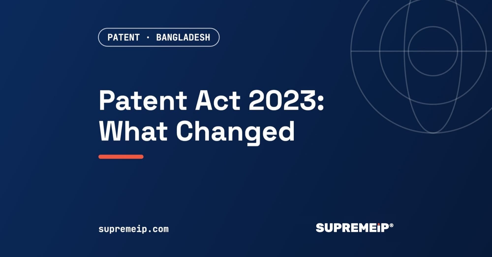 Bangladesh Patent Act 2023: What Changed from the 1911 Law