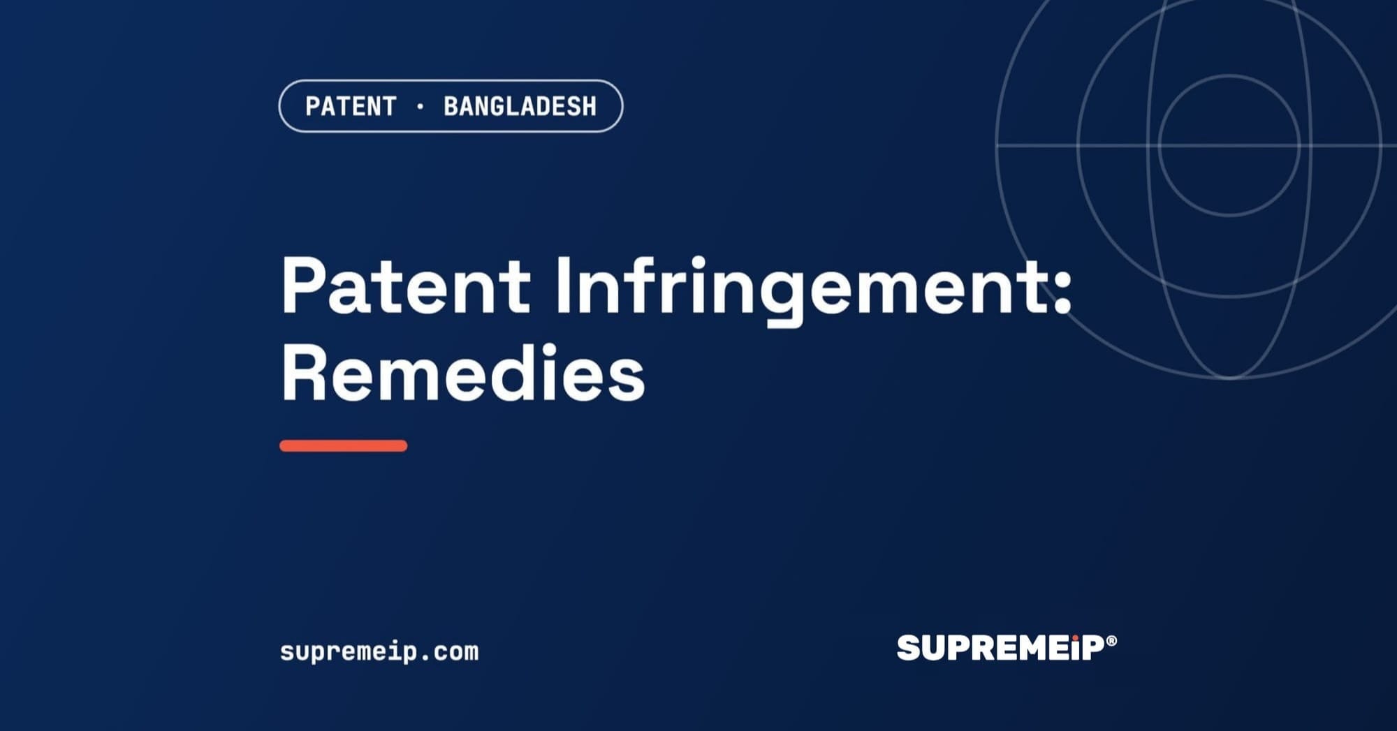 Patent Infringement in Bangladesh: Courts, Injunctions and Remedies