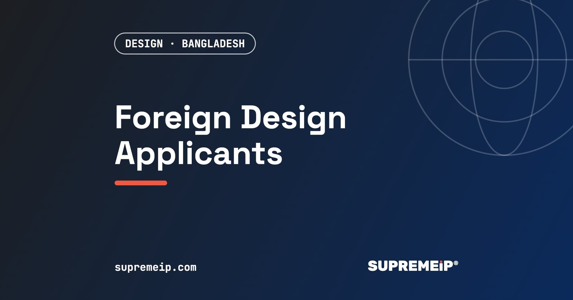 Foreign Applicants for Designs in Bangladesh: Priority and Local Representative
