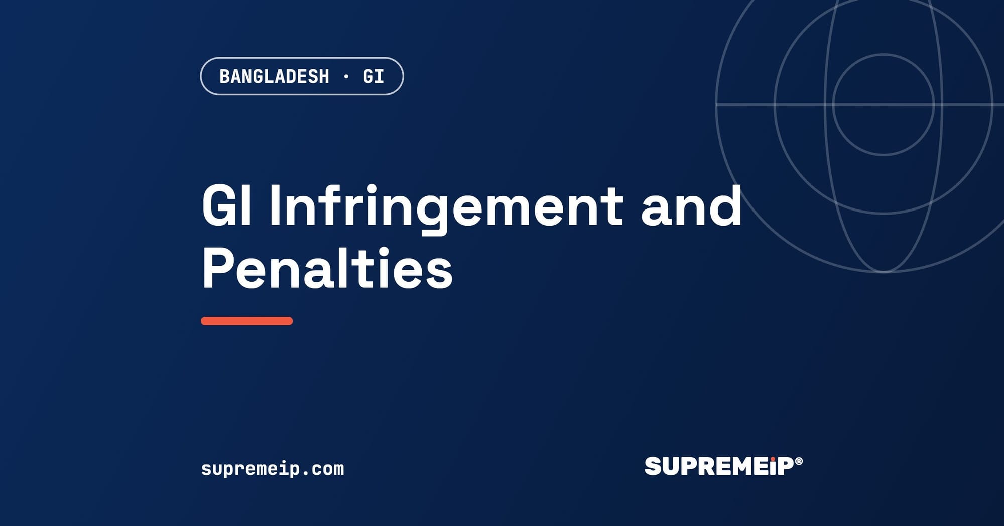 GI Infringement and Penalties in Bangladesh