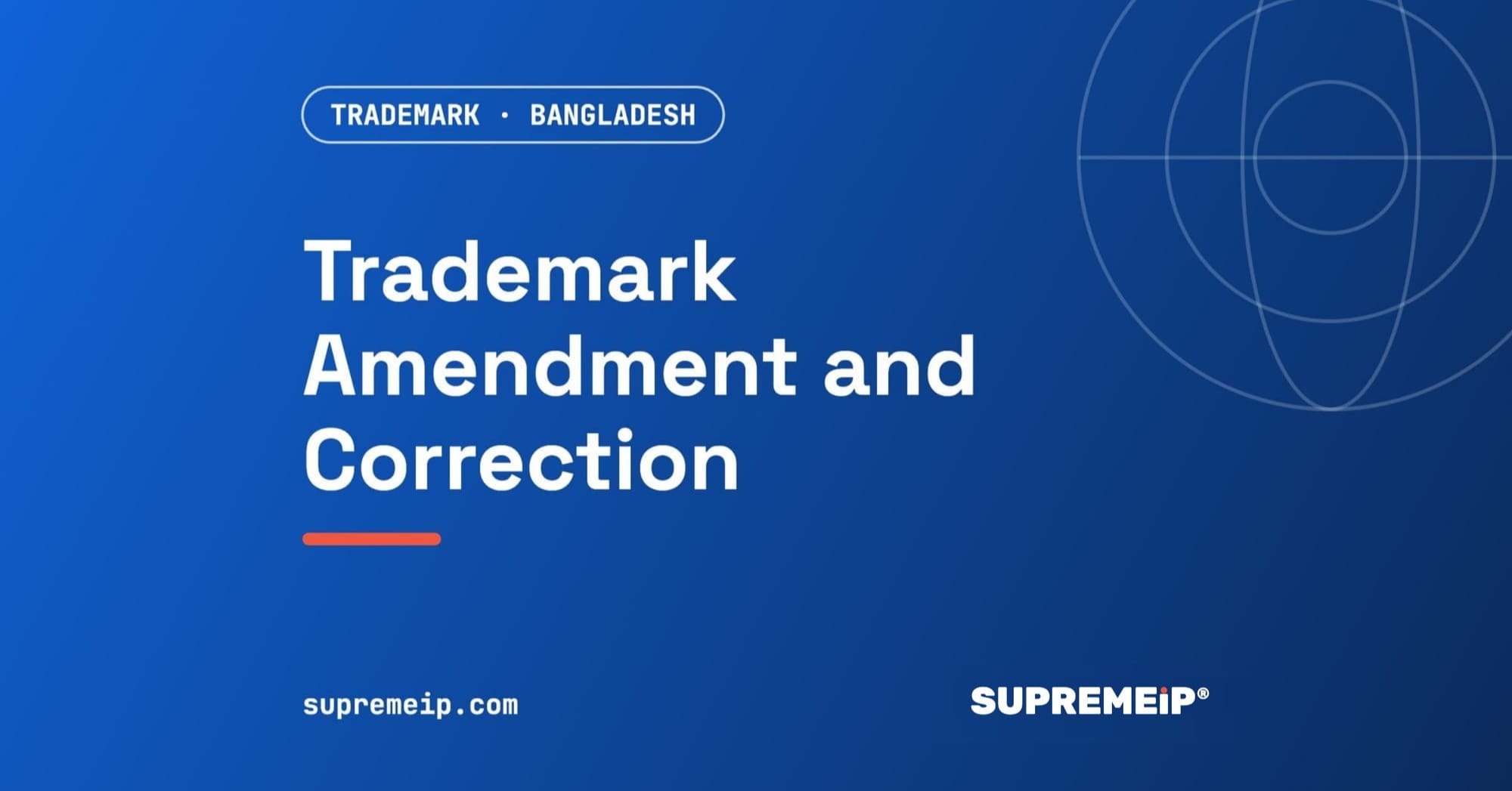 Trademark Amendment and Correction in Bangladesh: What You Can Change