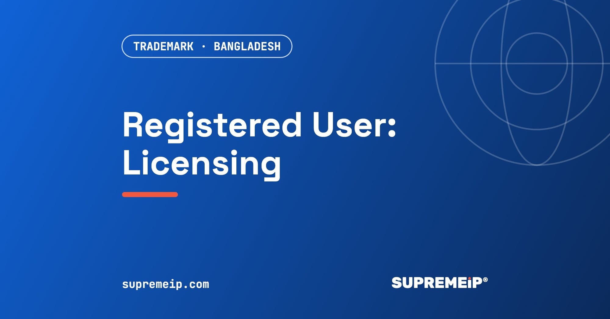 Trademark Licensing in Bangladesh: Registered User Rules