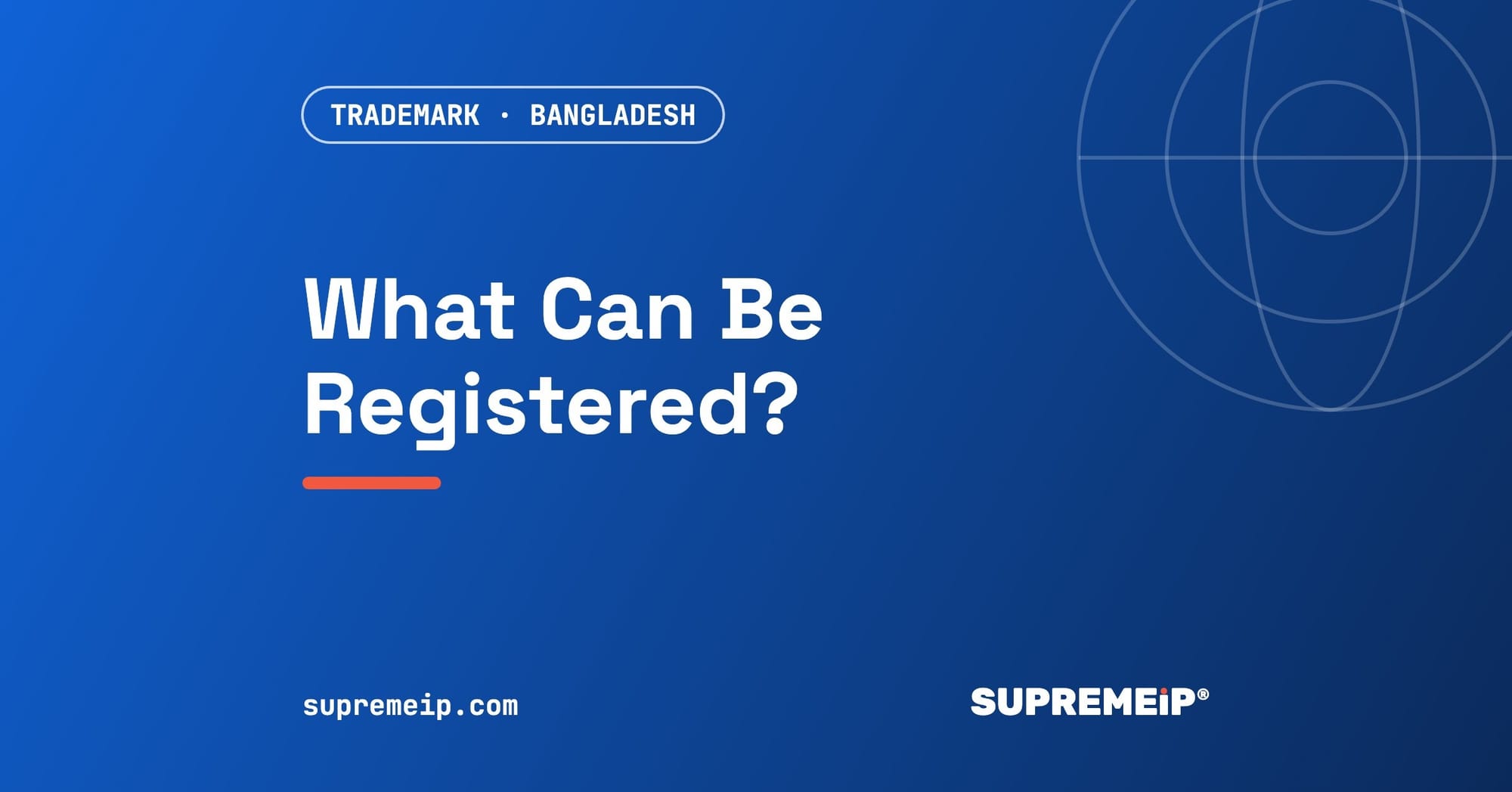 What Can and Cannot Be Registered as a Trademark in Bangladesh