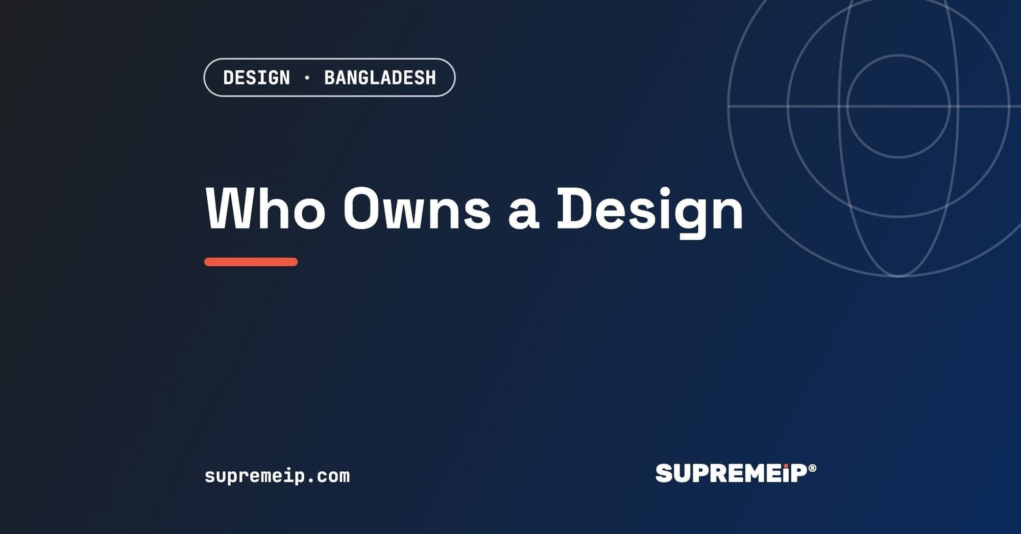 Who Owns a Design in Bangladesh: Designers, Employers and Joint Owners
