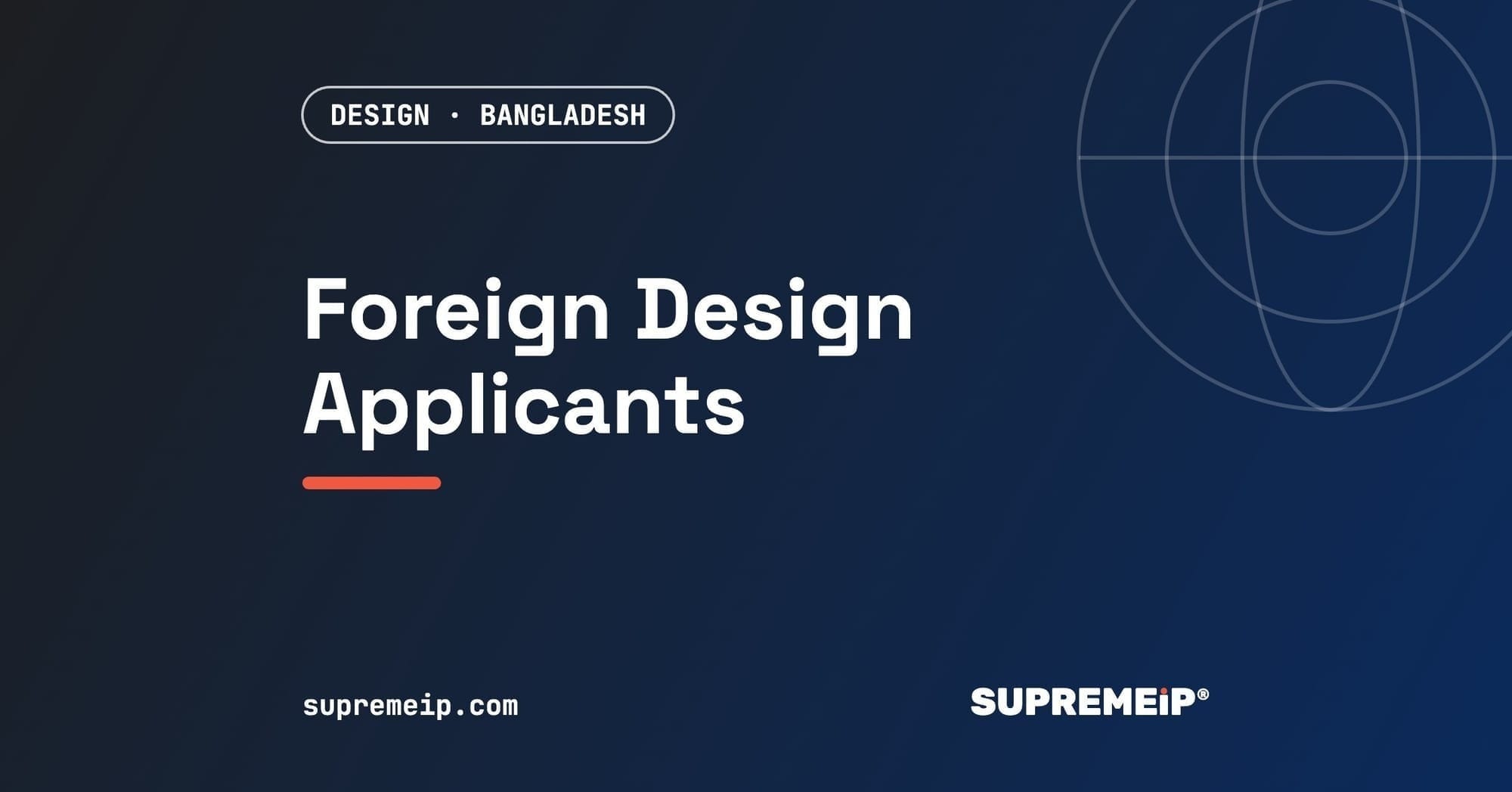 Foreign Applicants for Designs in Bangladesh: Priority and Local Representative