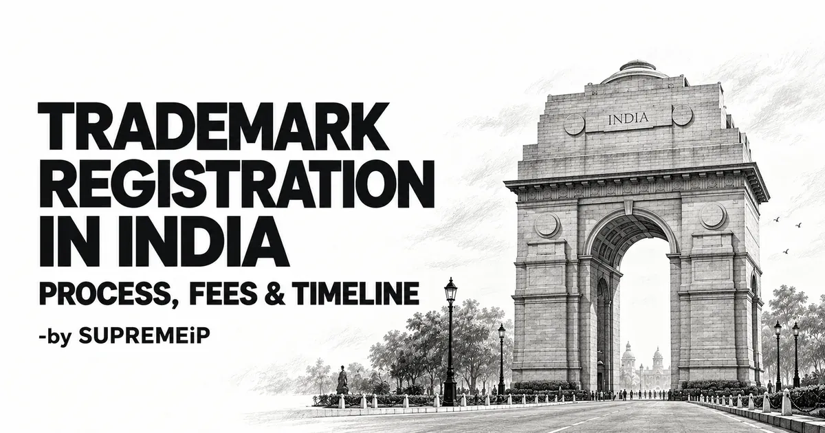 Trademark Registration in India: Process, Fees & Timeline