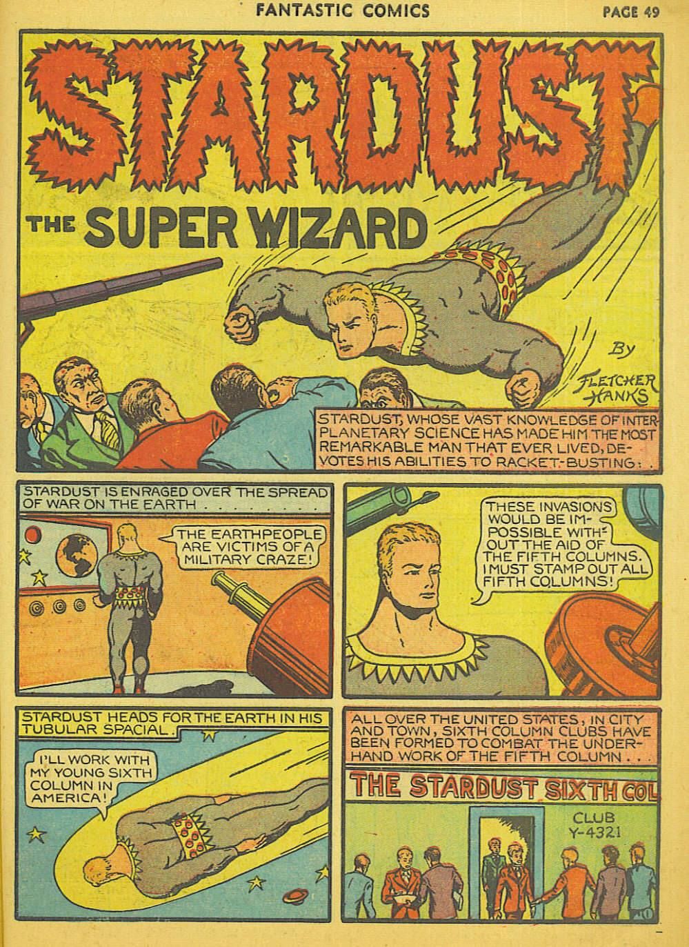 You Shall Become One of Them: Fletcher Hanks and Stardust