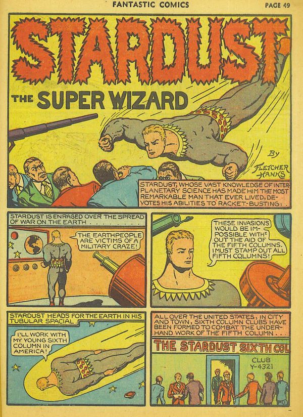 You Shall Become One of Them: Fletcher Hanks and Stardust