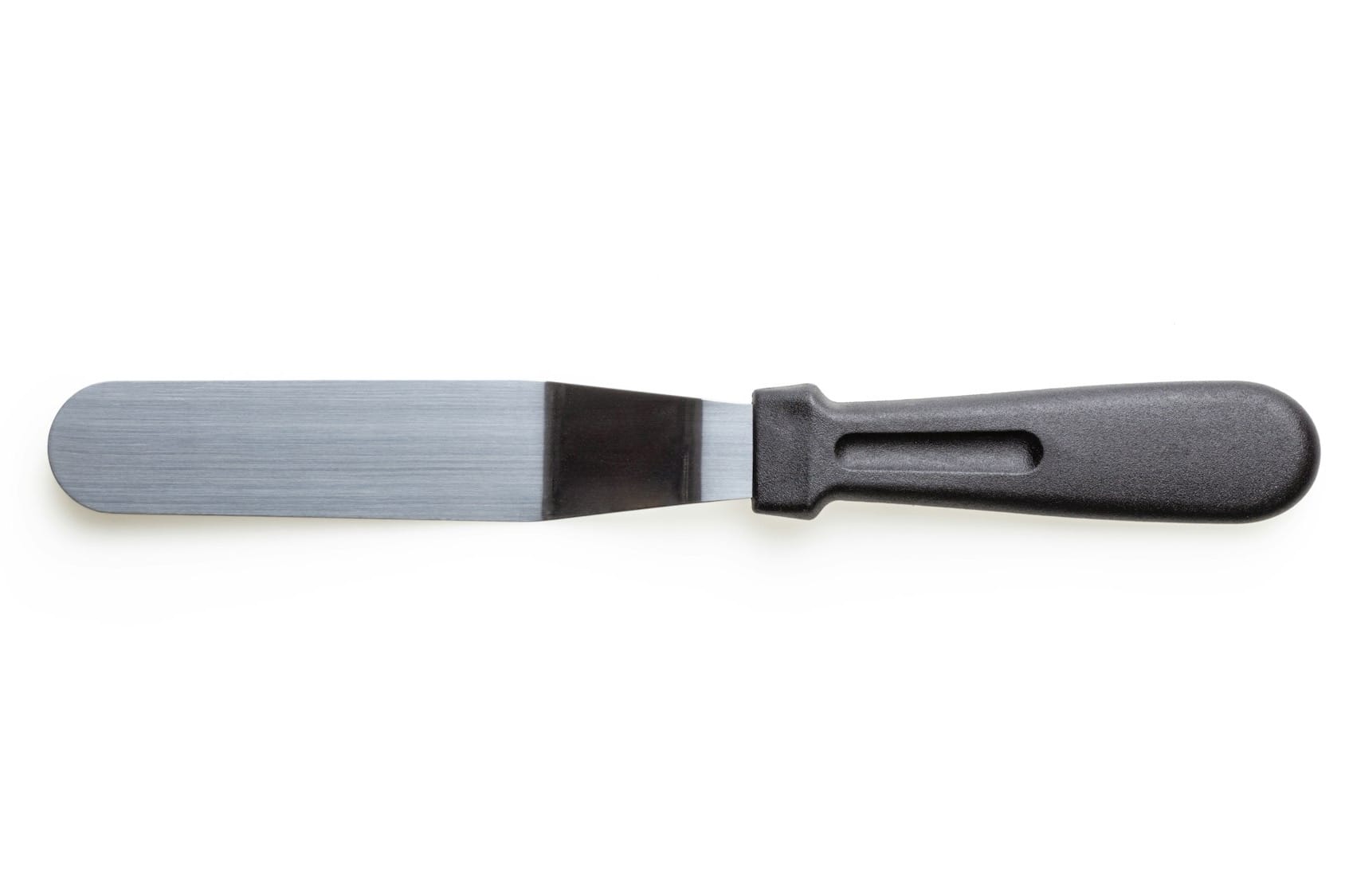 blue and black handle gray knife