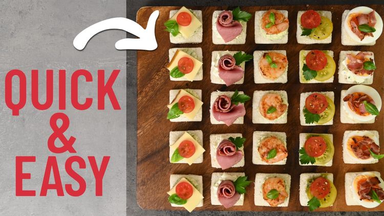 Bite-Sized Appetisers That Look as Good as They Taste