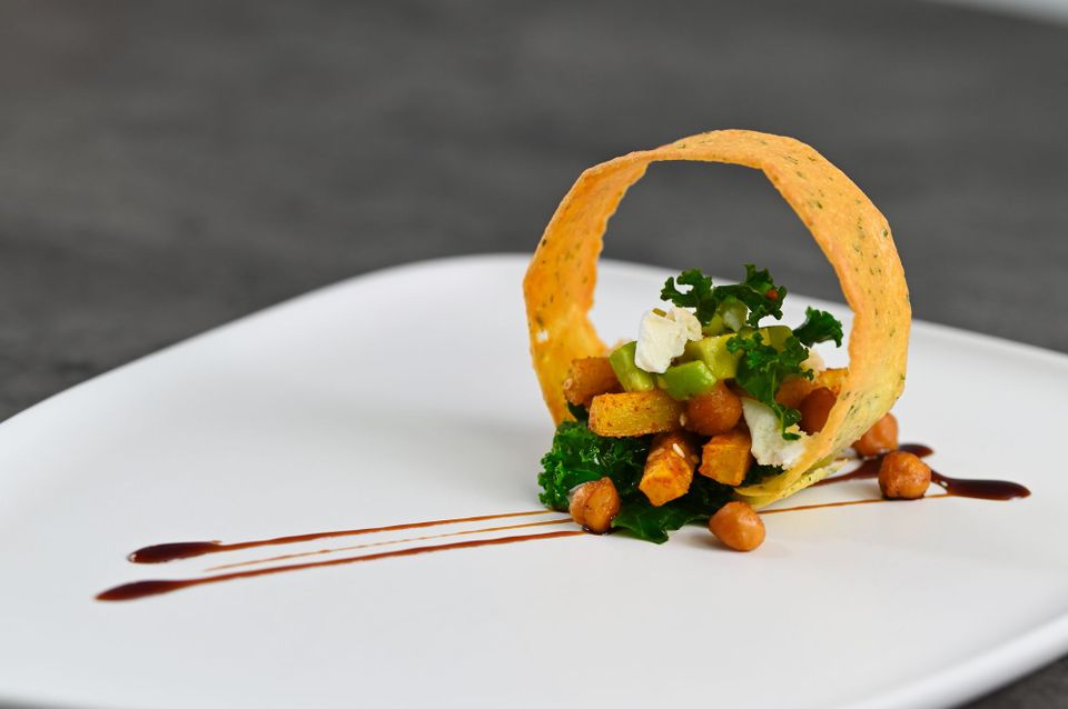 Savoury Tuile Biscuits