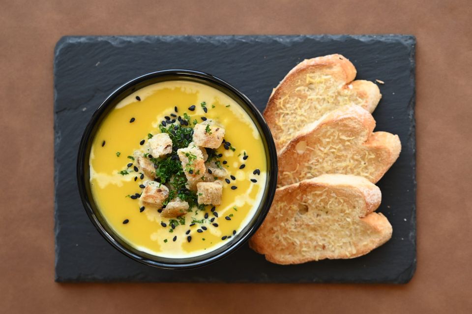Creamy Roast Pumpkin Soup
